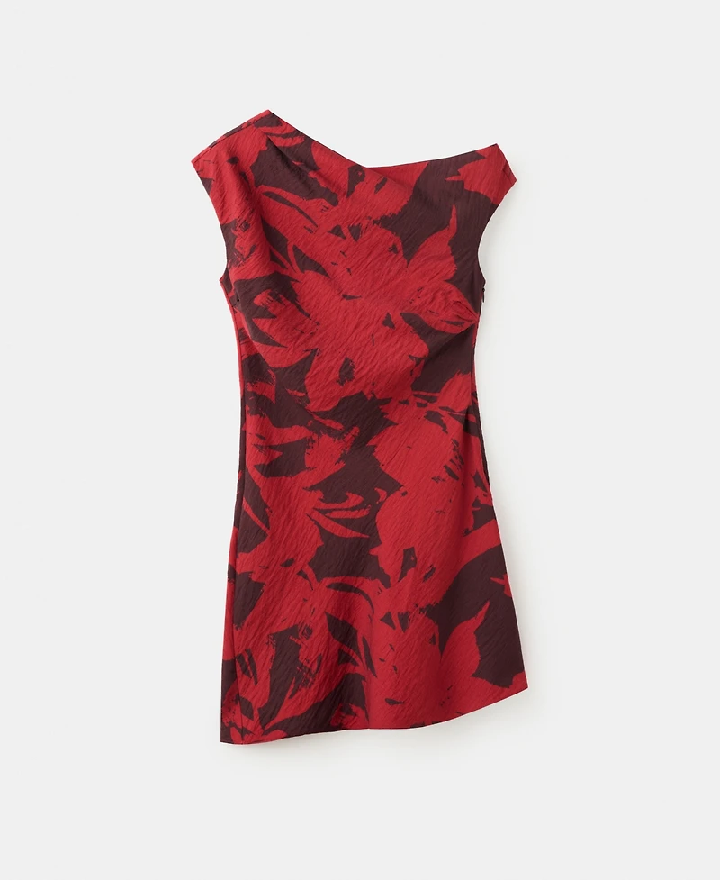 Mango Women's Short Patterned Dress