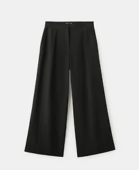 Mango Women's Straight-Fit Lyocell Pants