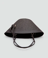 Mango Women's Natural Fiber Carrycot Bag