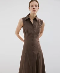 Mango Women's Lyocell Shirt Dress