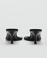 Mango Women's Jelly Strap Heel Sandals