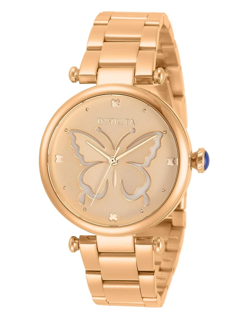 Invicta Women's 33234 Wildflower Quartz PC21AF Mother of Pearl, Metal Dial Watch