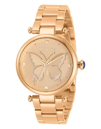 Invicta Women's 33234 Wildflower Quartz PC21AF Mother of Pearl, Metal Dial Watch