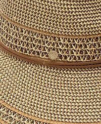 Vince Camuto Tapered Back Tweed Panama Hat