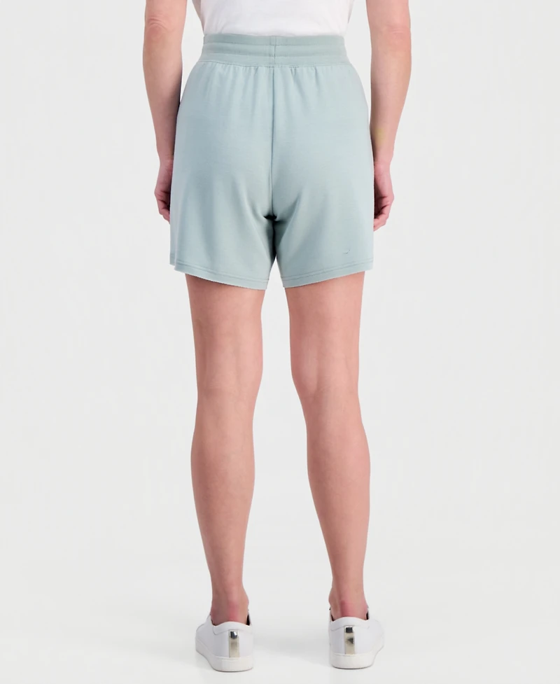 Style & Co Petite LuxLounge French Terry Knit Pull-On Shorts, Macy's Exclusive