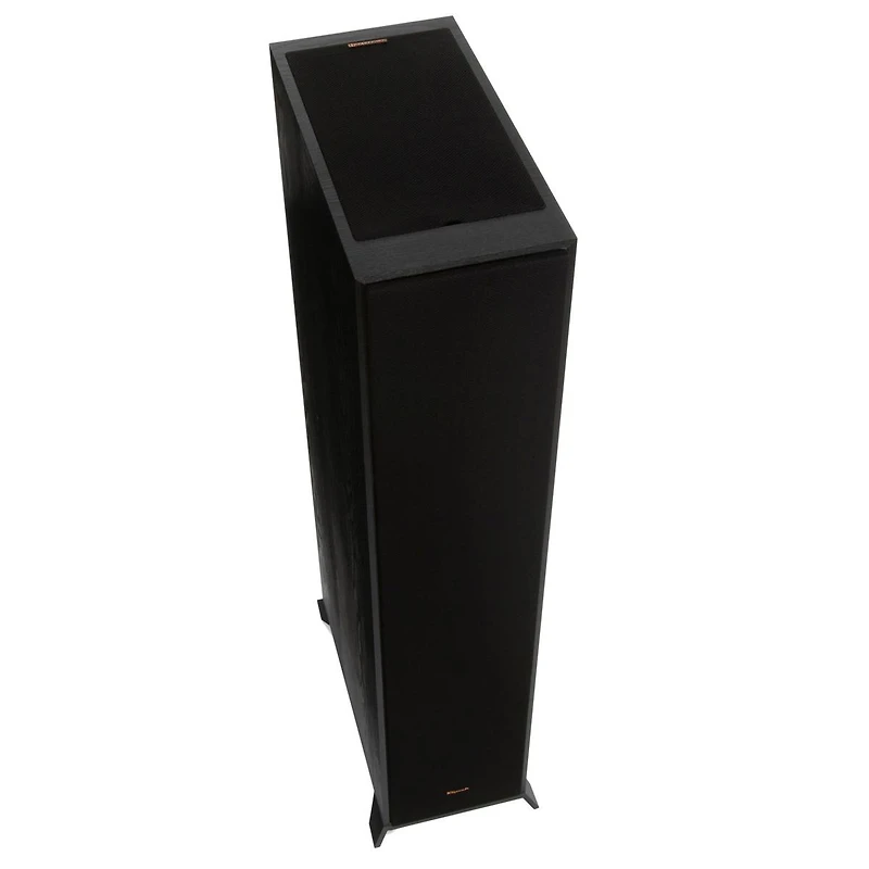Klipsch Reference R-625FA Floorstanding Speaker, Textured Wood Grain Vinyl