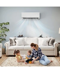 Vebreda Energy Star Certified 12000 Btu 24 Seer2 115V Mini Split Heat Pump Heating