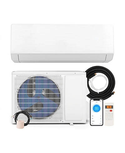 Vebreda Energy Star Certified 12000 Btu 24 Seer2 115V Mini Split Heat Pump Heating