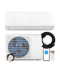 Vebreda Energy Star Certified 12000 Btu 24 Seer2 115V Mini Split Heat Pump Heating