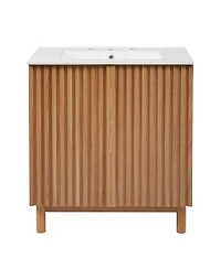 Sillysis Solid Wood Legs, Soft-Close Doors, Adjustable Shelf