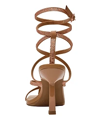 Wild Pair Women's Estee Rhinestone High Heel Dress Sandals, Macy's Exclusive