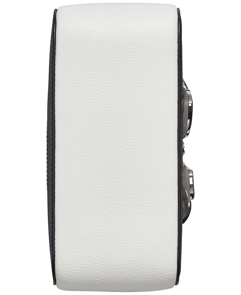 Karl Lagerfeld Paris Simone Leather Small Crossbody Handbag