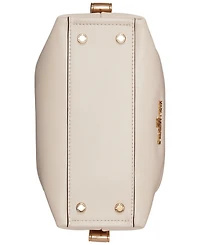 Karl Lagerfeld Paris Charlaine Leather Small Crossbody Handbag