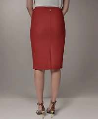 Donna Karan New York Women's Pencil Midi Skirt
