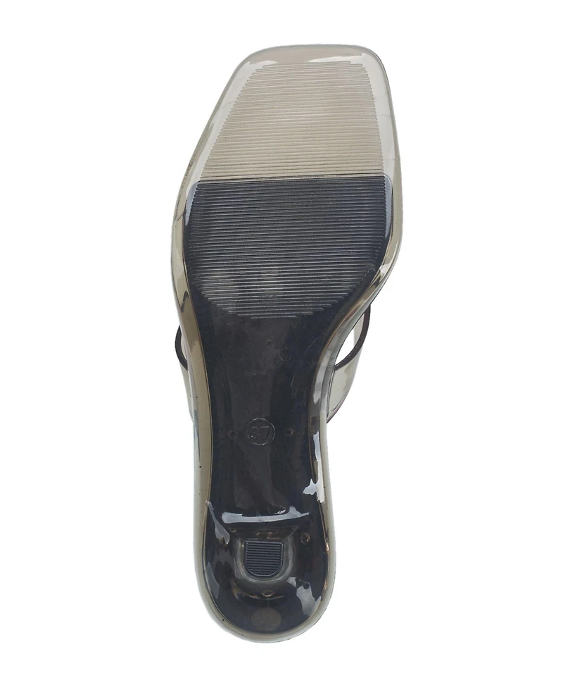 True Religion Womens Jelly Thong Strap Heel