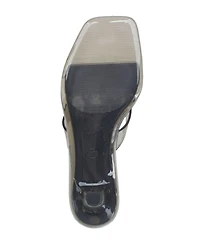 True Religion Womens Jelly Thong Strap Heel