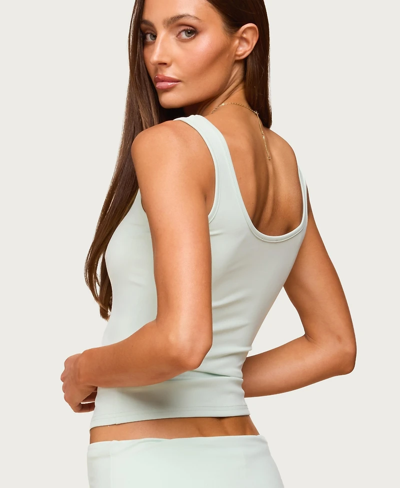 Edikted Women's Kiarra Scoop Neck Tank Top