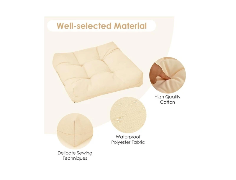 Patio Chair Seat Cushion Pads for Indoor Outdoor Use Comfortable and Durable