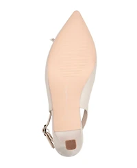 French Connection Womens Brinny Small Bow Kitten Heel