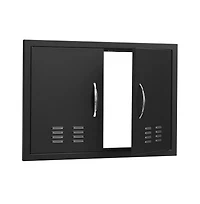 Sugift Bbq Access Door 30W x 21H in Double Cold Plate Flush Mount Outdoor