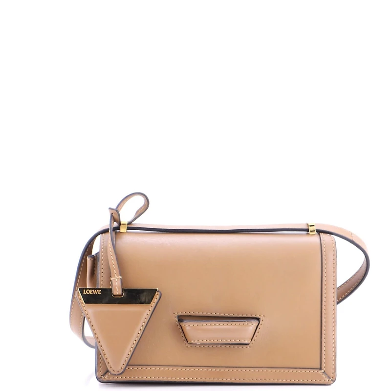 Pre-Owned Loewe Small Barcelona Shoulder Bag Leather