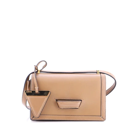 Pre-Owned Loewe Small Barcelona Shoulder Bag Leather