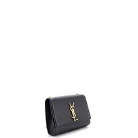 Pre-Owned Saint Laurent Small Classic Monogram Crossbody Bag Grainy Leather