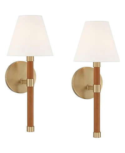 Possini Euro Design Possini Euro Aniline 17 1/2"H Soft Wall Sconce Set of 2