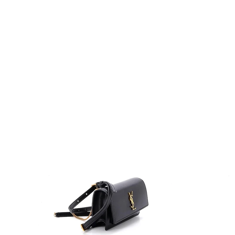 Pre-Owned Saint Laurent Baby Sunset Belt Bag Leather