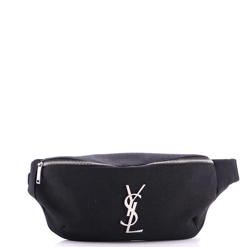 Pre-Owned Saint Laurent Classic Monogram Belt Bag Canvas