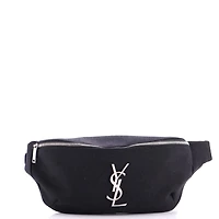 Pre-Owned Saint Laurent Classic Monogram Belt Bag Canvas