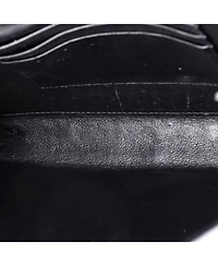 Pre-Owned Saint Laurent Small Cassandra Chain Shoulder Bag Embossed Leather