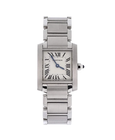 Pre-Owned Cartier Tank Francaise Quartz Watch in Stainless Steel 20mm