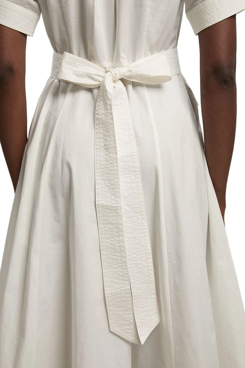 Karen Millen Women's Utility Short Sleeve Midi Dress