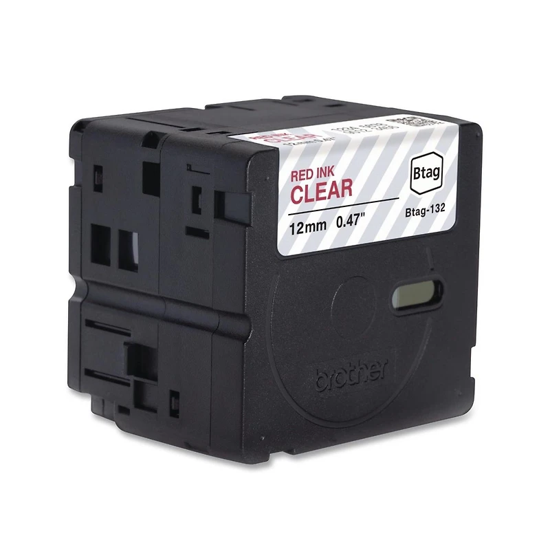 Brother P-Touch Btag132 0.47 in. x 13.1 ft. Genuine P-Touch BTAG Label Tapes
