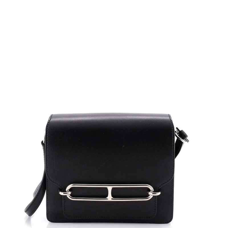 Pre-Owned HERMES 18 Roulis Bag Evergrain
