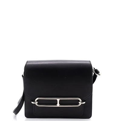 Pre-Owned HERMES 18 Roulis Bag Evergrain