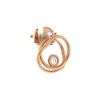 Pre-Owned HERMES Vertige Coeur Stud Earrings