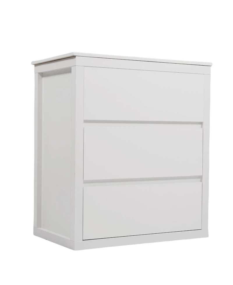 Sillysis 60 Inch Double Sink Bathroom Vanity Set, Ceramic Basins, Soft-Close Drawers, Handleless Design for Modern