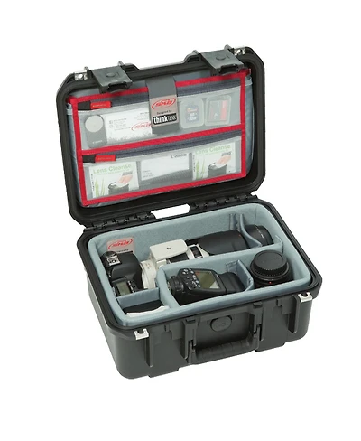 Skb iSeries 1309-6 Case with Think Tank Designed Photo Dividers and Lid Organizer