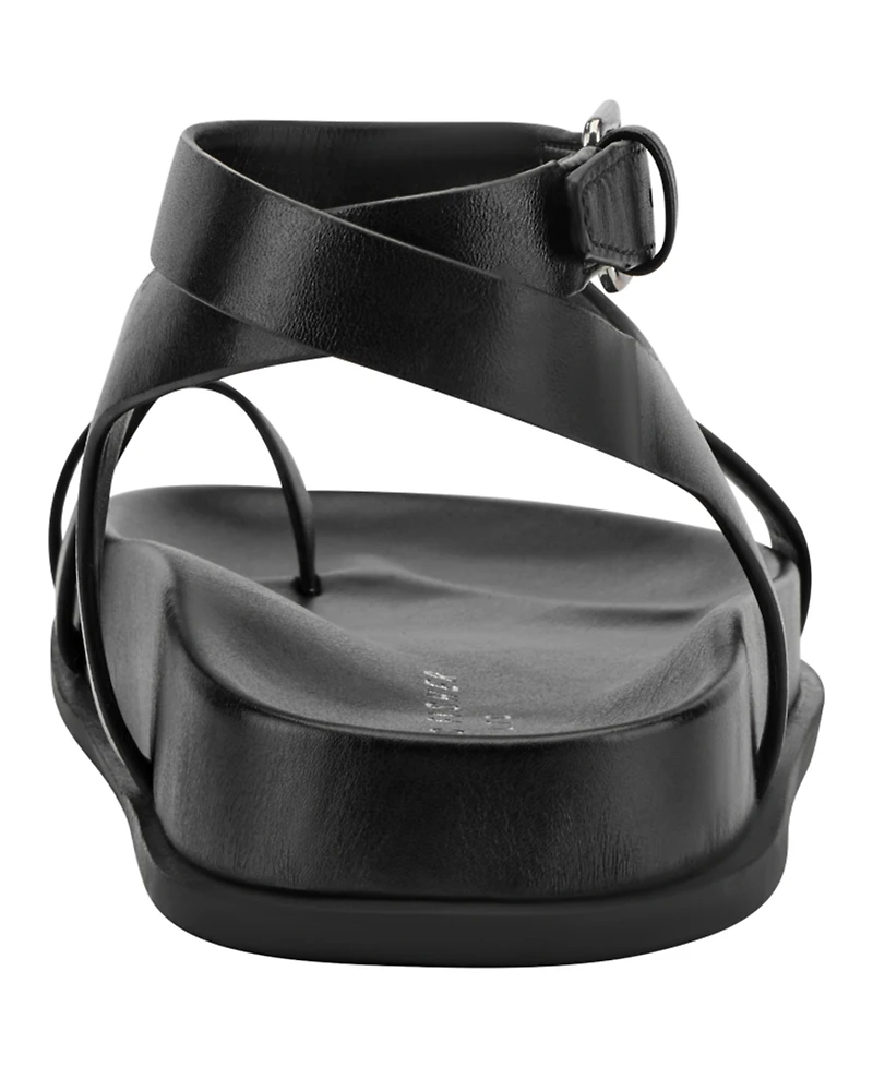 Marc Fisher Ltd Women's Bevy Strappy Flat Sandals