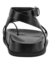 Marc Fisher Ltd Women's Bevy Strappy Flat Sandals