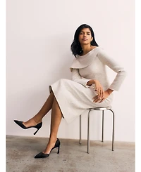 The Fold Women's Palmerston Tweed Dress