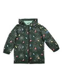 Holly and Beau Color Changing Hooded Raincoat