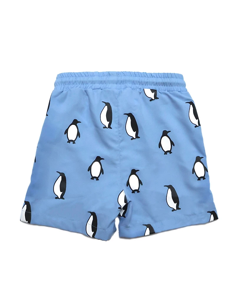 Holly and Beau Boys Color Changing Swim Trunks