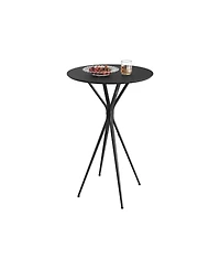 Slickblue Tall Pub Table for Kitchen Bar Dining Modern Space Saver