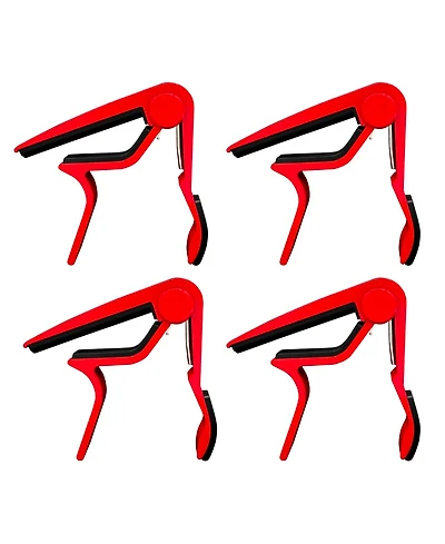 5Core Capo 4Pcs Acoustic Electric Guitar 6 String Kapo Clip For Banjo Mandolin Ukulele