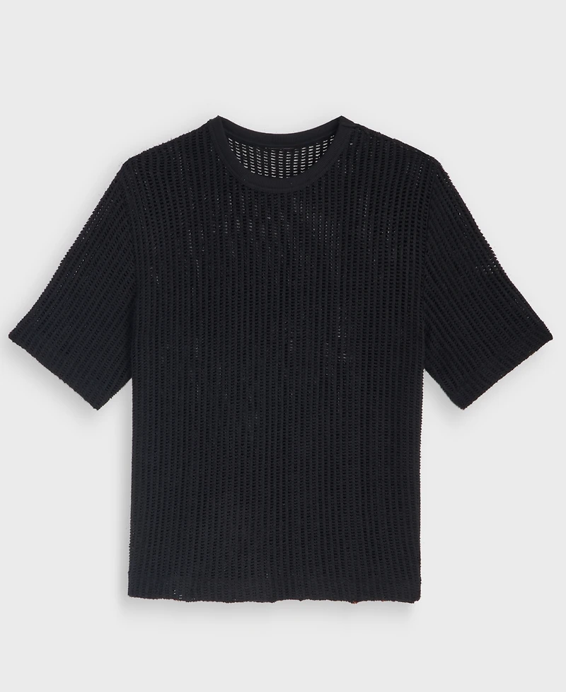 Mode of One Men's Relaxed-Fit Mesh T-Shirt, Macy's Exclusive