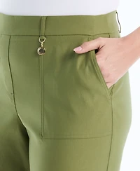 Rafaella Plus Porkchop Pocket Kick Flare Pants