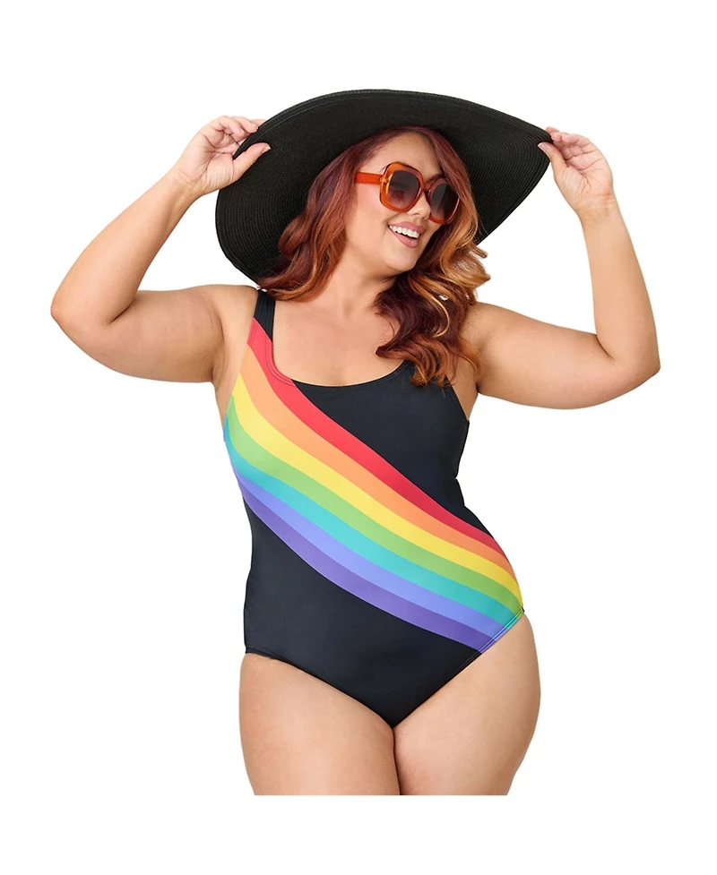 Unique Vintage Plus Huntington Swimsuit
